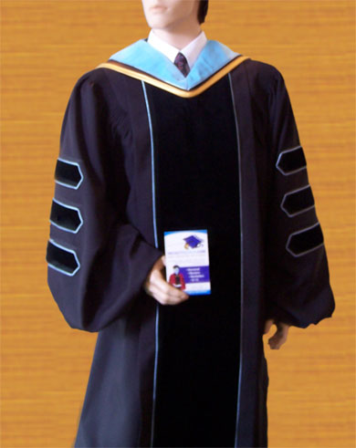 doctoral gown