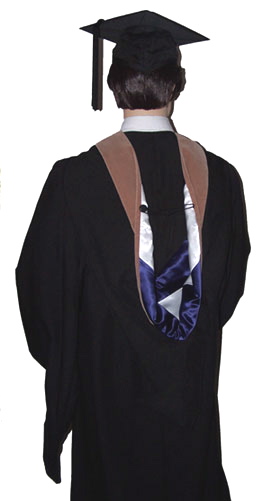 academic regalia - master's hood