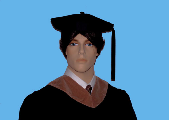 graduation dress for master's degree